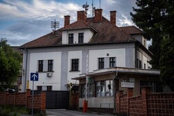 La sede de la Agencia Nacional de Lucha contra el Crimen y la Corrupción (NAKA), en Nitra.