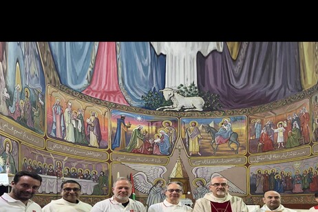 Il Patriarca latino di Gerusalemme in visita a Gaza City