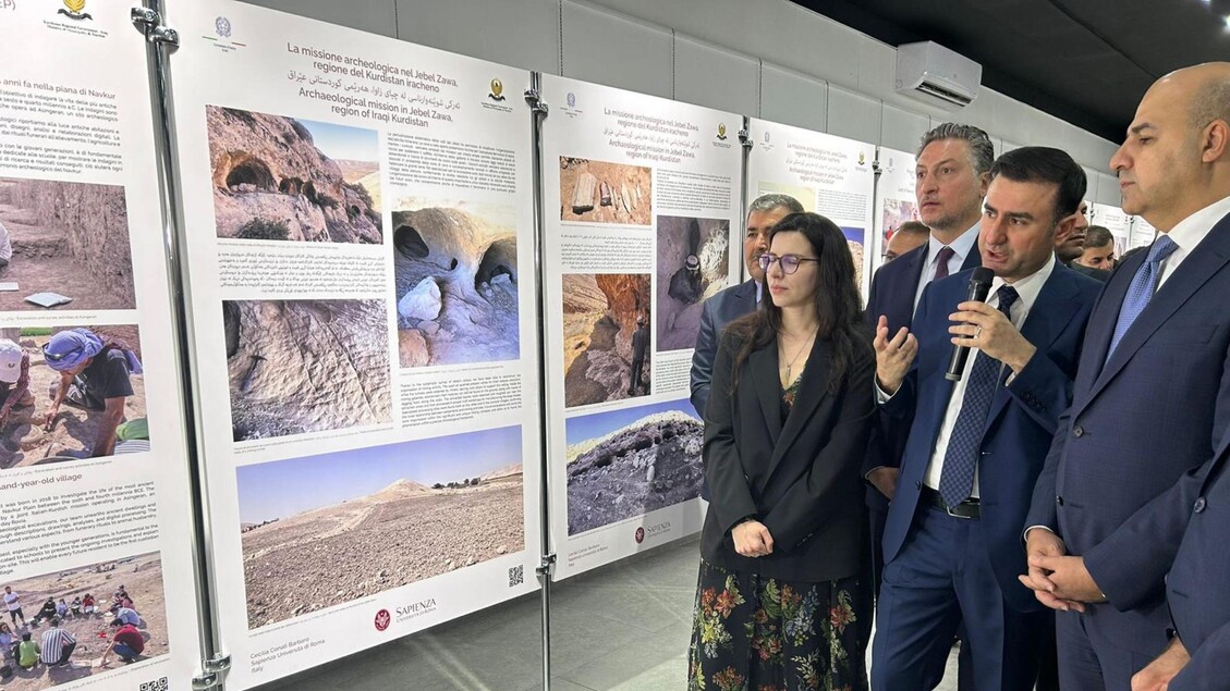 En Erbil, muestra dedicada a las misiones arqueológicas italianas en el Kurdistán (ANSA)