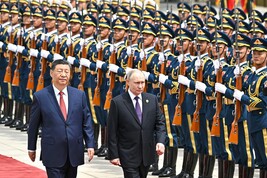 Putin ricevuto da Xi a Pechino