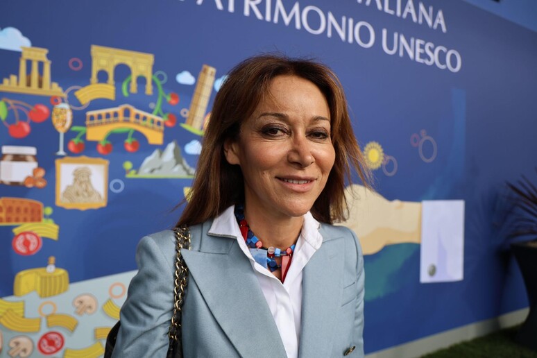 L 'assessore regionale al turismo dell 'Umbria, Paola Agabiti - RIPRODUZIONE RISERVATA
