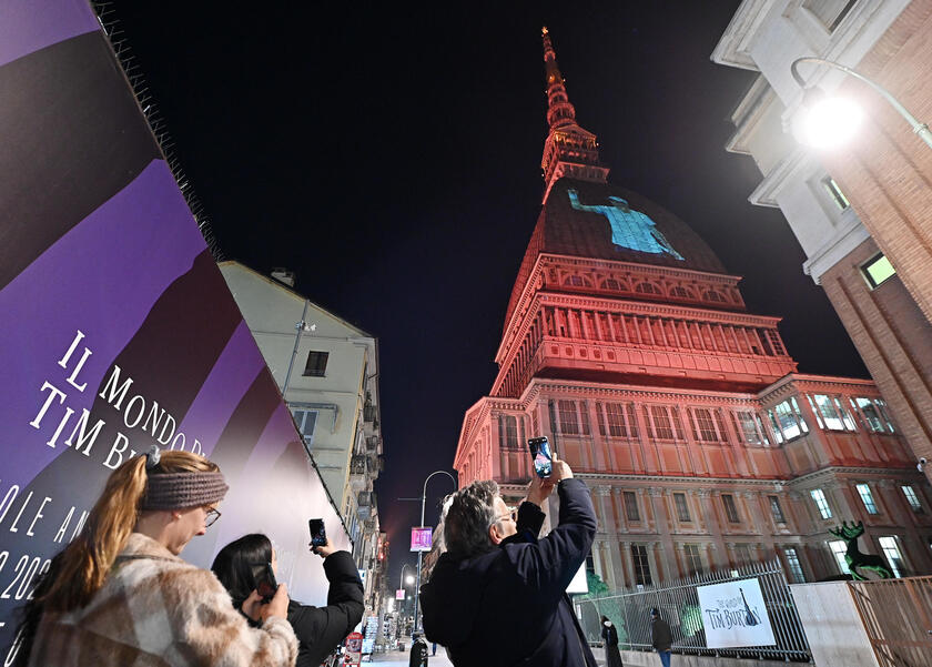 Sinner: Torino illumina la Mole e i ponti in segno di omaggio - RIPRODUZIONE RISERVATA
