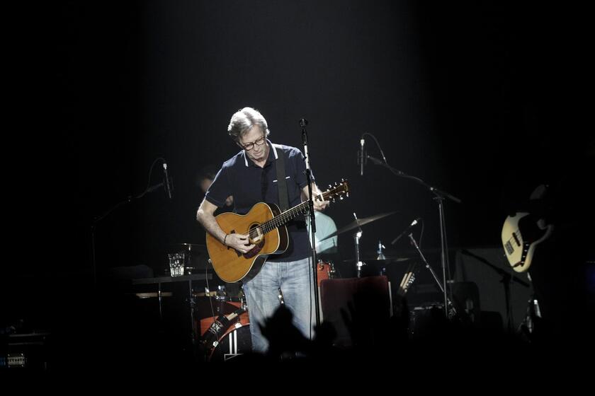 Eric Clapton in concert - RIPRODUZIONE RISERVATA