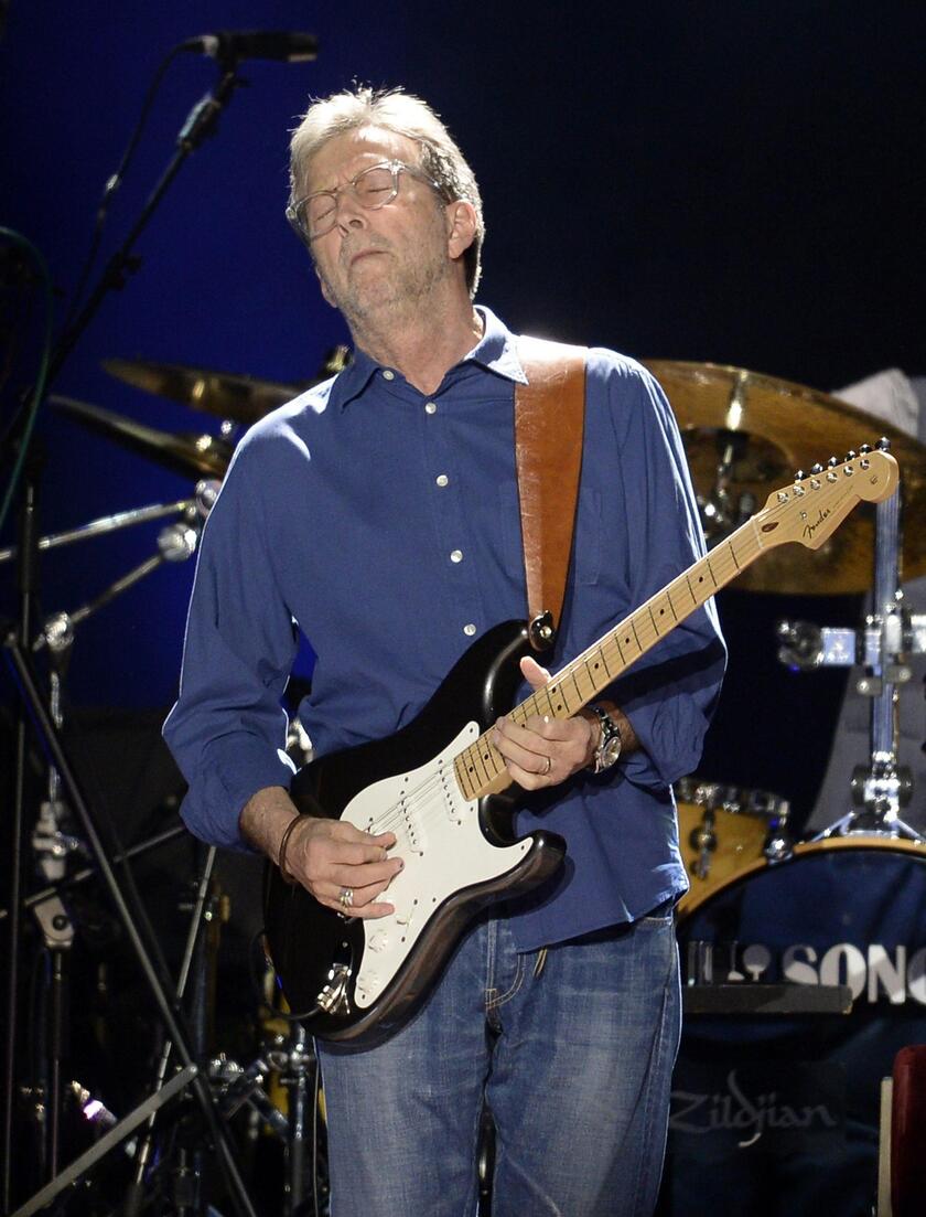 Eric Clapton in concert - RIPRODUZIONE RISERVATA