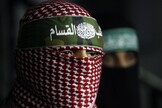 Militanti di Hamas mascherati