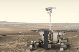 Il rover di ExoMars ' Rosalind Franklin' (fonte:  ESA/ATG medialab)