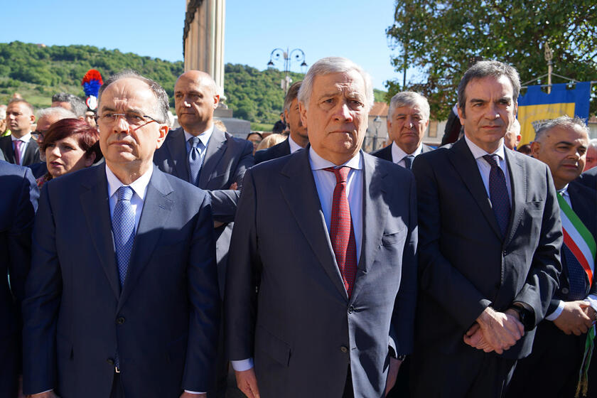 Il ministro degli Esteri Tajani e il presidente della Repubblica di Albania Begaj