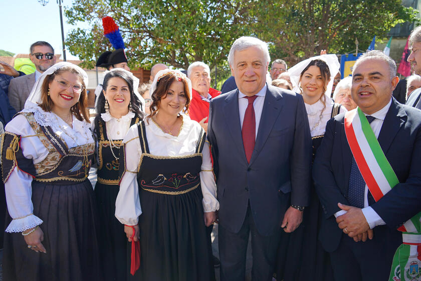 Il ministro degli Esteri Tajani e il presidente della Repubblica di Albania Begaj