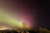 Aurora Boreal registrada no Canadá