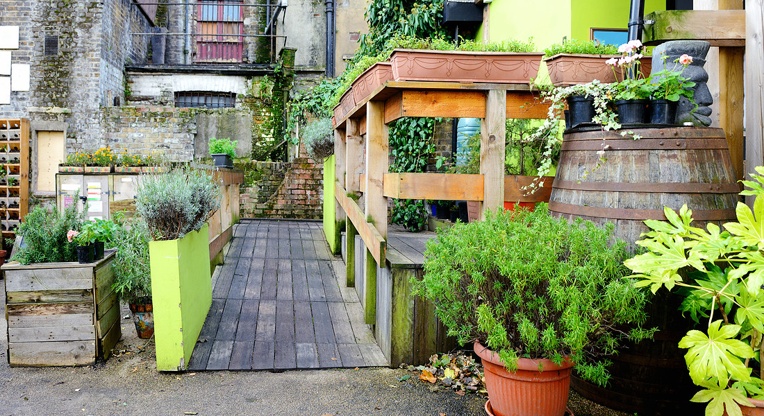 Un orto condominiale. Nell'immagine, uno nel centro di Londra. ph- Boogich iStock. © Ansa