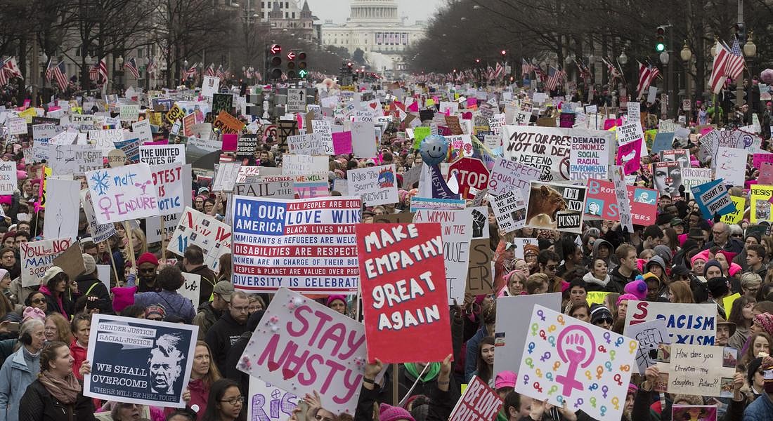 Women's March in Washington DC © EPA