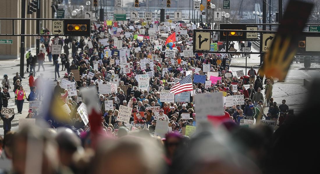 Women's March Cincinnati © AP