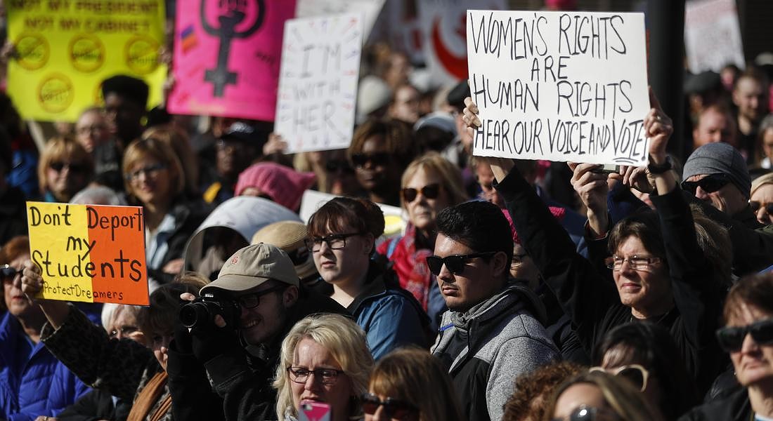 Women's March Cincinnati © AP
