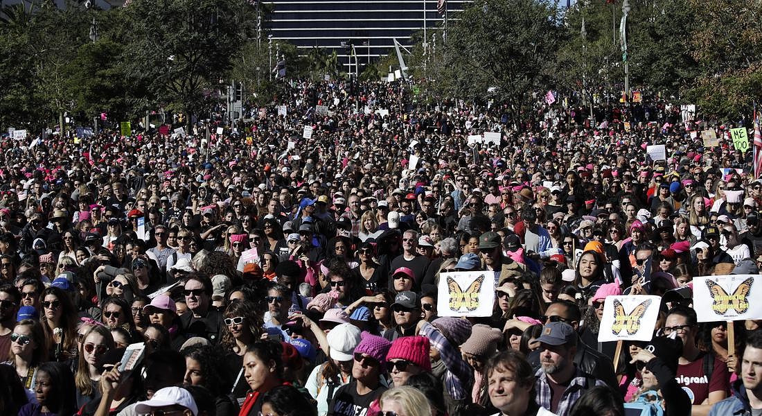 APTOPIX Women's March Los Angeles © AP