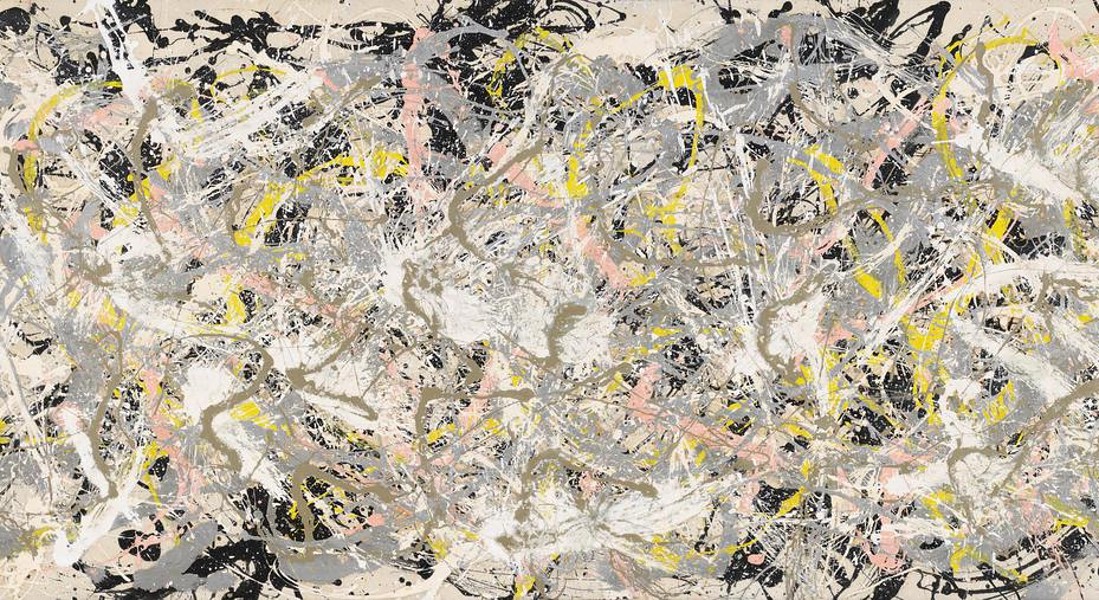 Jackson Pollock ,  la celeberrima tela  