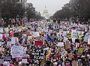 Women's March in Washington DC (ANSA)