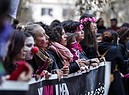 La manifestazione a Roma (ANSA)