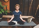 Una donna pratica yoga foto iStock. (ANSA)