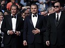 Quentin Tarantino, Leonardo DiCaprio e Brad Pitt (ANSA)