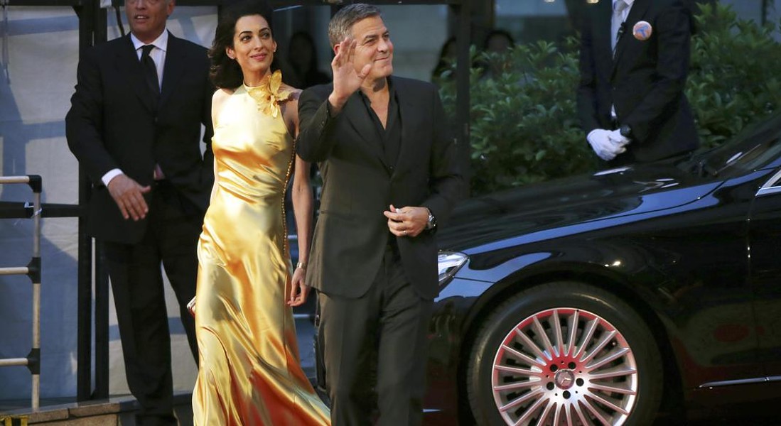 George Clooney, Amal Clooney © AP
