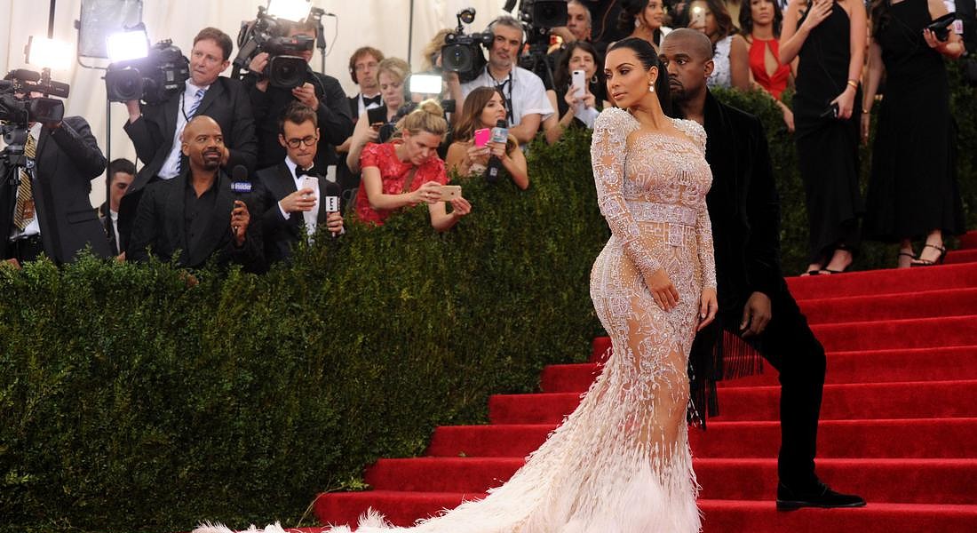 Kim Kardashian, Kanye West © AP