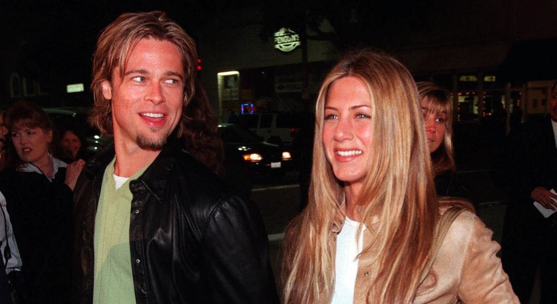 Brad Pitt e Jennifer Aniston © AP