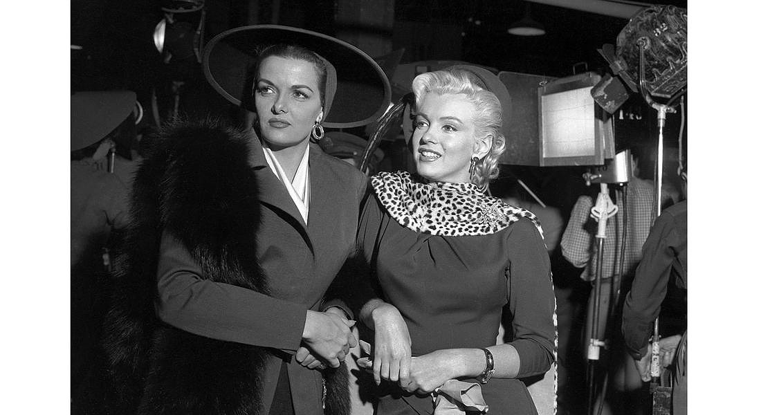 Marilyn Monroe e Jane Russell Gli uomini preferiscono le bionde © ANSA