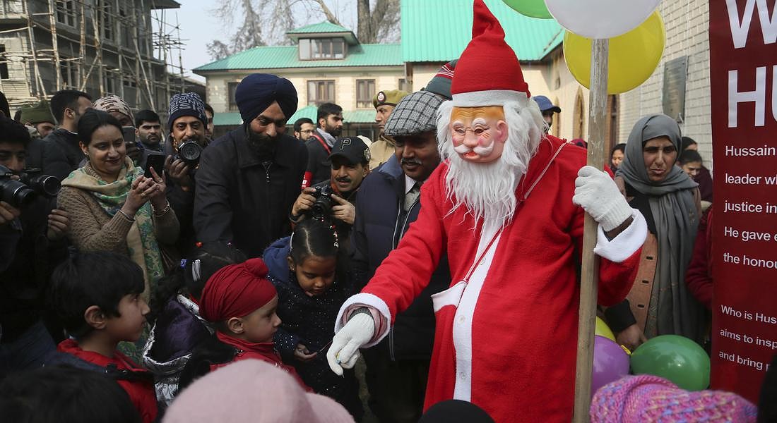 India Kashmir Christmas © AP