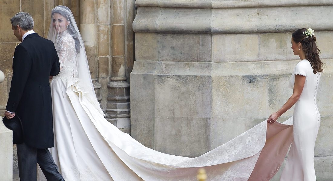 Nella Westminster Abbey il 29 aprile 2011 si sono sposati il Prince William e Kate Middleton © ANSA 