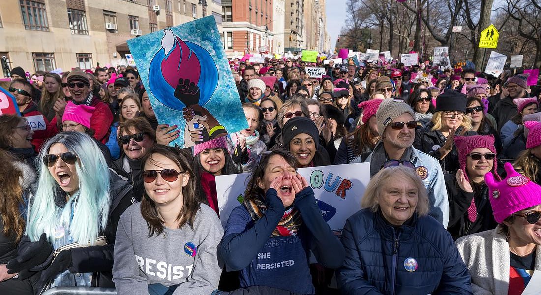 Womens March NYC © AP