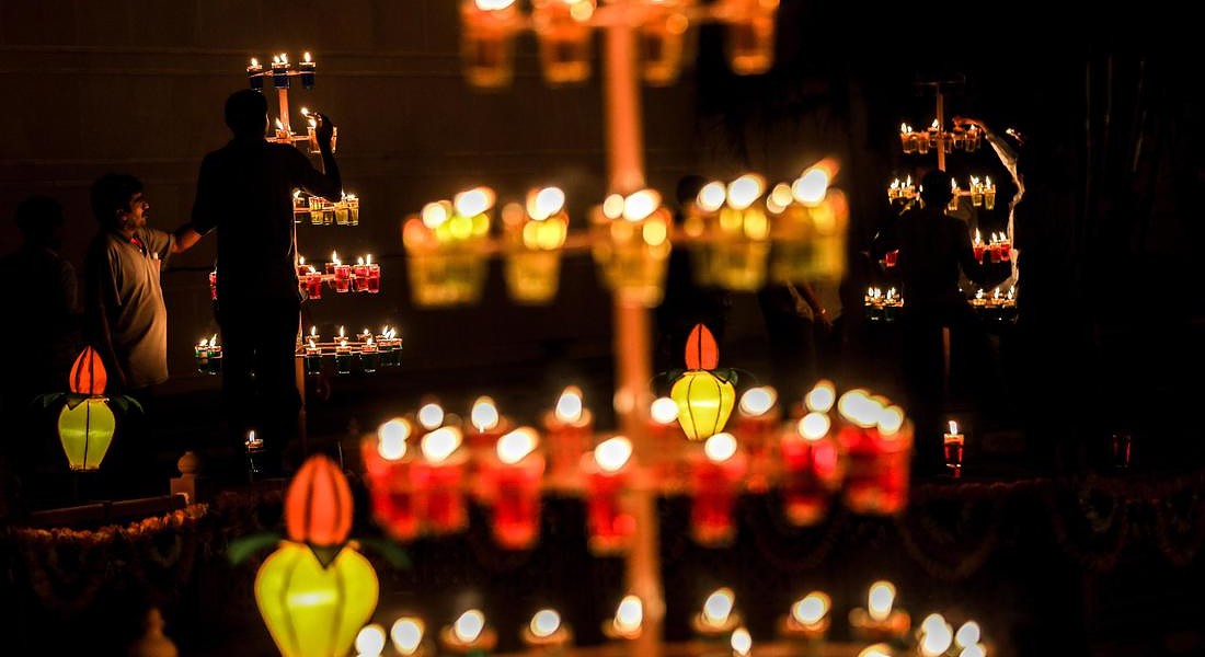 Diwali festival in Ahmedabad © EPA