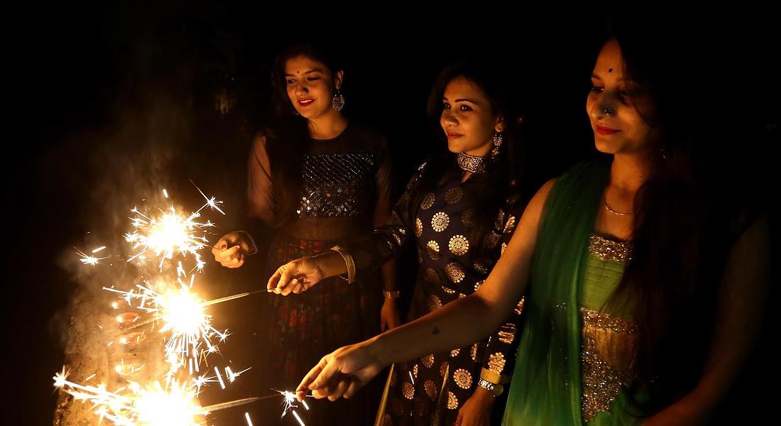Diwali festival in Bhopal © EPA