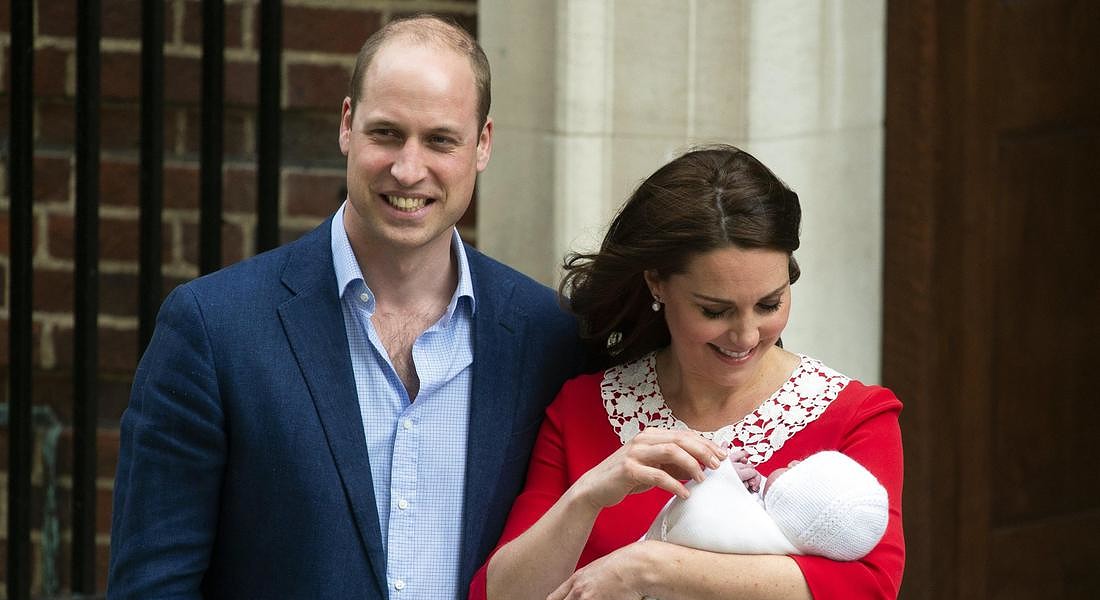 Fiocco azzurro per Will&Kate, nato il terzo Royal Baby © EPA