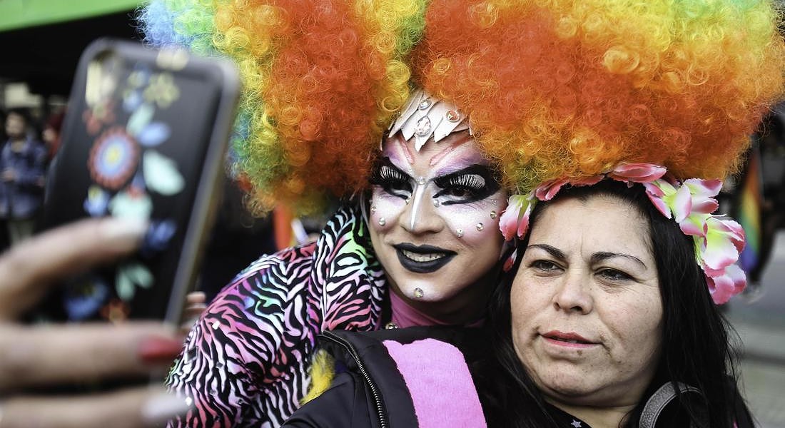 Gay pride parade in Chile&#xA; © EPA
