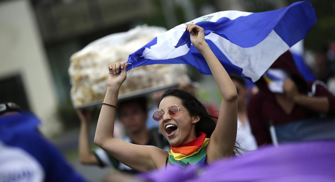 Nicaragua celebrates Gay Pride Day with a march 'for justice and democracy' © EPA
