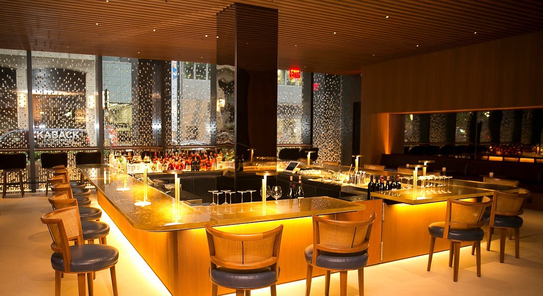 The Bar Room at the new Four Seasons ( Credit Nicole Craine for The New York Times) © Ansa