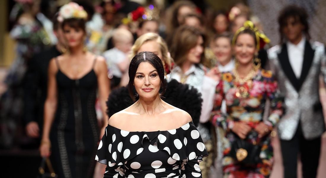 Milan fashion week: Dolce&Gabbana : Monica Bellucci © ANSA