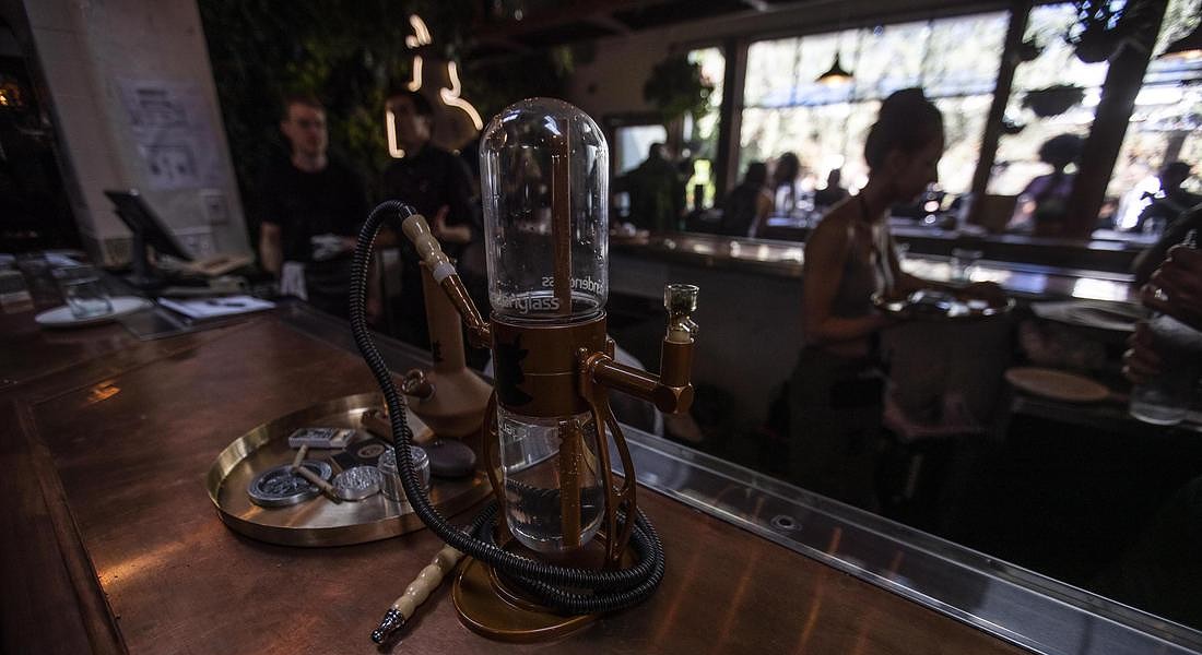 First Cannabis Cafe in the US opens in Los Angeles © EPA