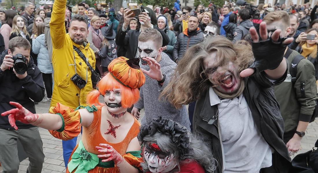 Halloween in Ukraine © EPA