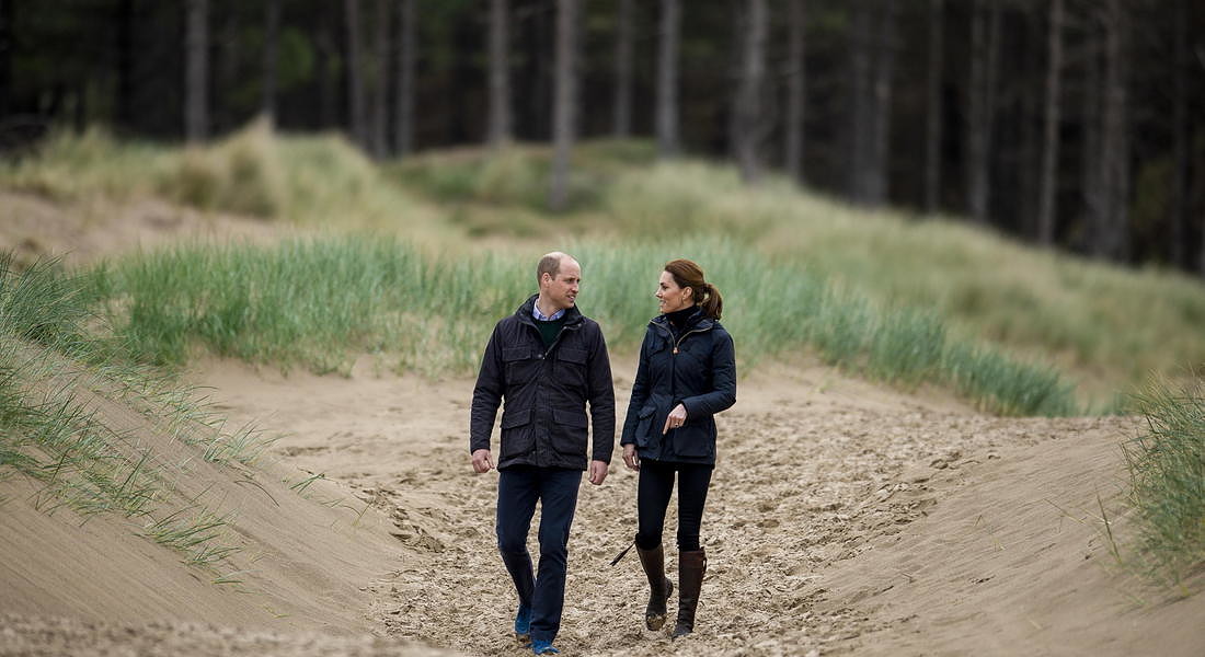 Duke and Duchess of Cambridge announce environmental initiative © EPA