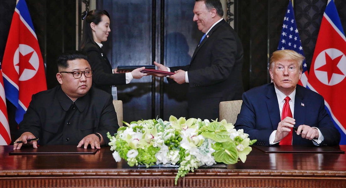 US North Korea Summit in Singapore - 2018 © EPA