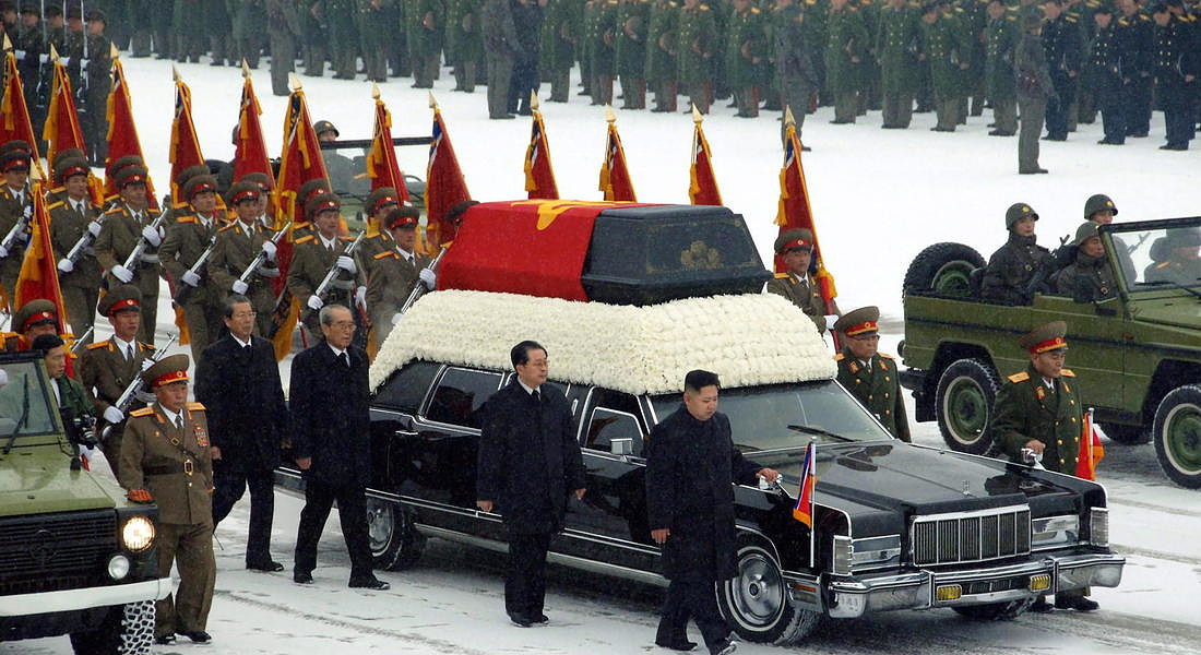 Kim Jong-il funeral - 2011 © EPA
