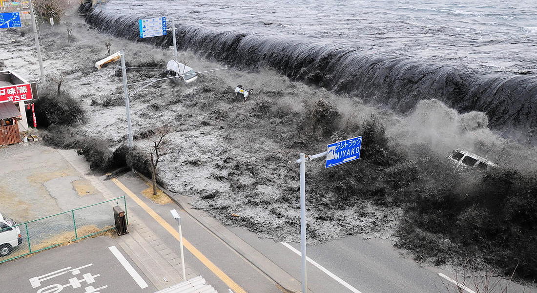 Seven year anniversary of earthquake and tsunami in Japan © EPA