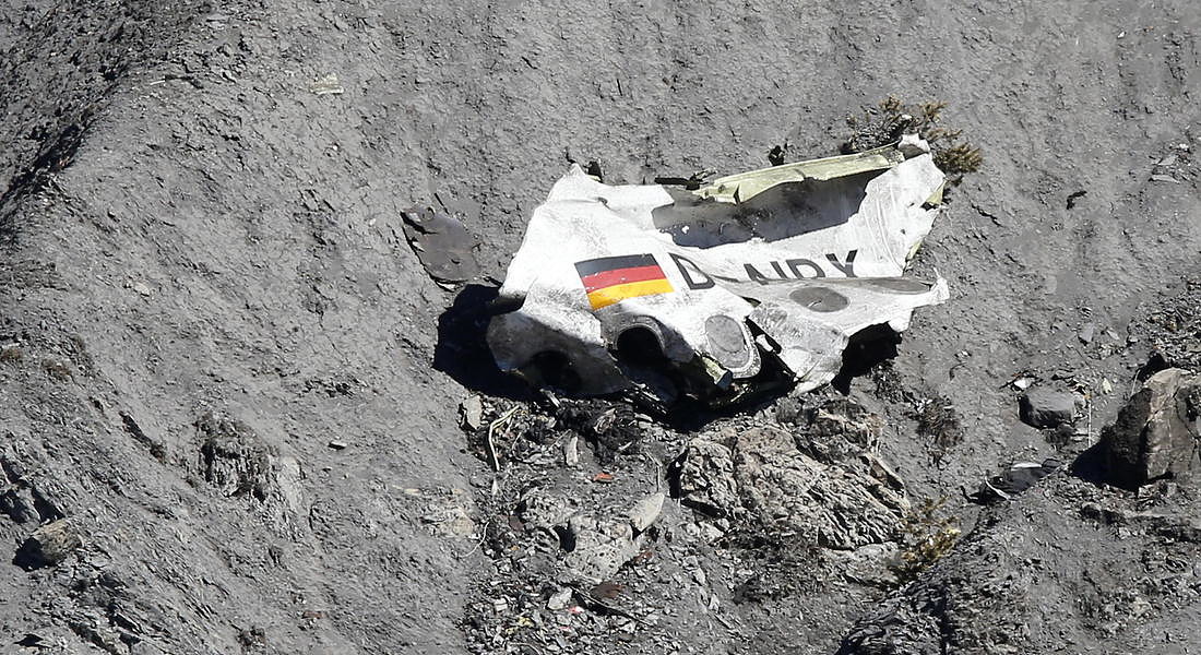 Germanwings A320 crashes over French Alps © EPA