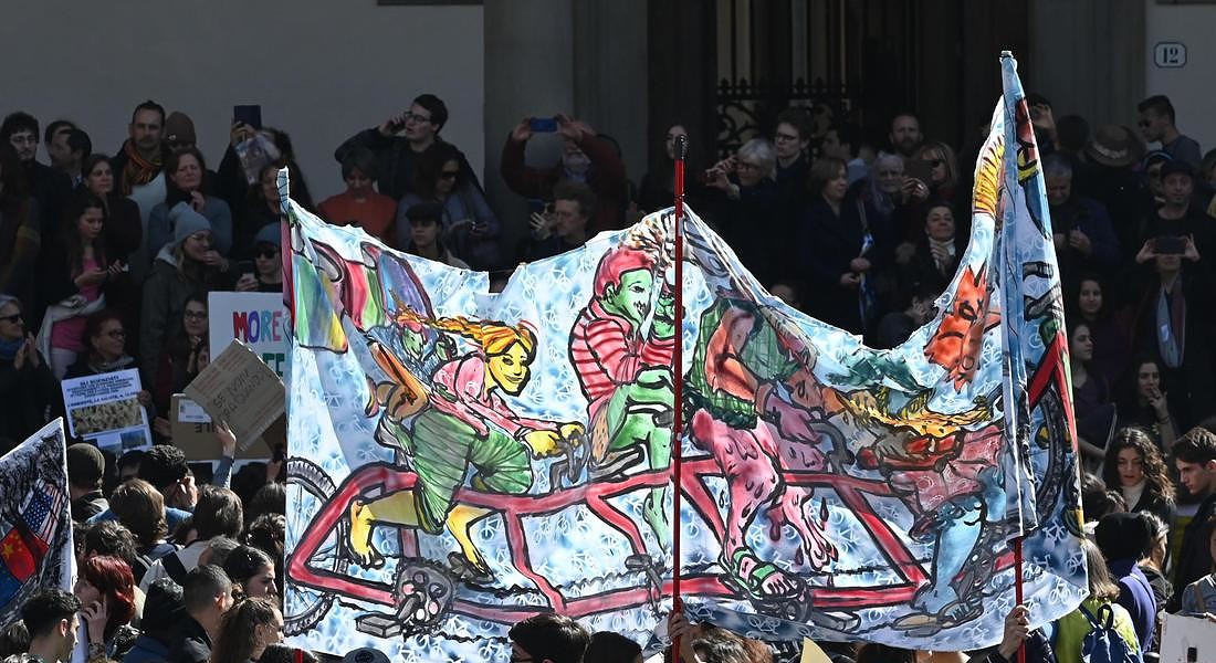 'Global climate strike' in Florence © ANSA