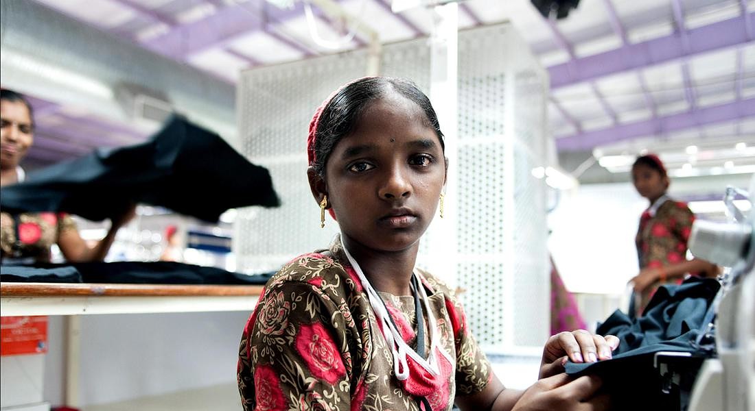 Fashion Victims, le operaie schiave - Un documentario di chiara Cattaneo e Alessandro Brasile, girato tra le giovani donne del Tamil Nadu nell'India meridionale che lavorano nell'industria tessile © ANSA
