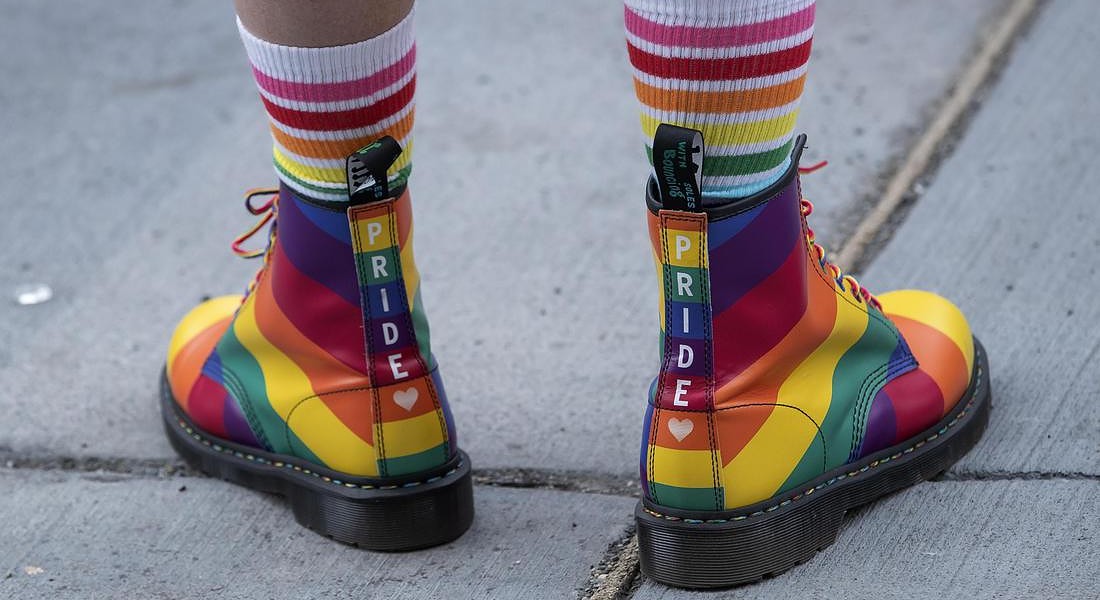 Moda: Rainbow, l'arcobaleno Pride diventa tendenza © EPA