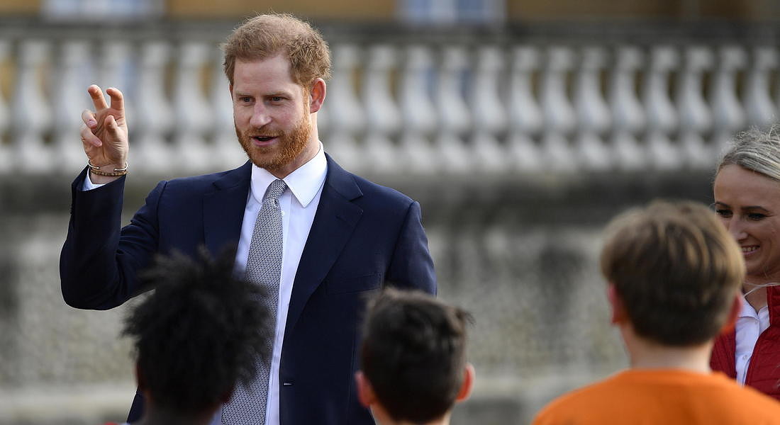 Prince Harry hosts Rugby League World Cup draws © EPA