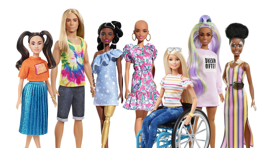 Le nuove Barbie inclusive © ANSA