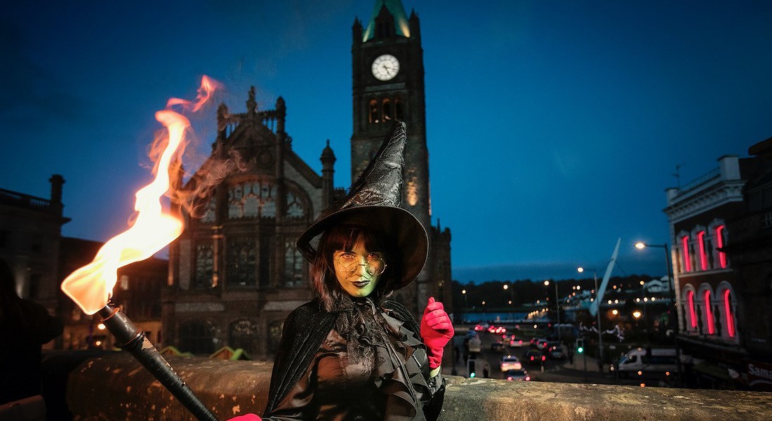 Derry Halloween foto turismo irlandese © Ansa